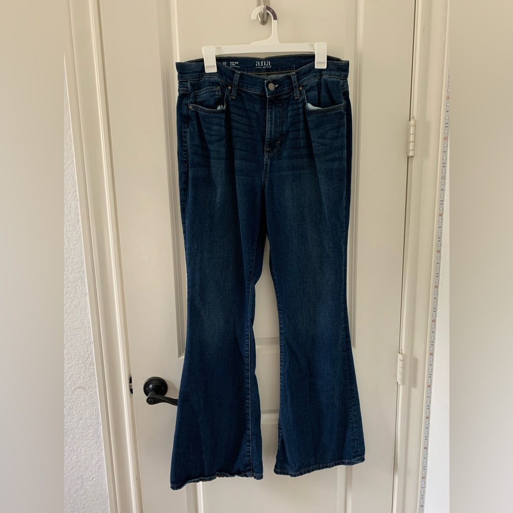 a.n.a High Rise Flare jeans